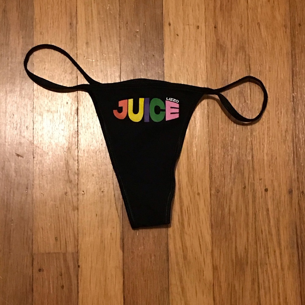 LIZZO Juice tour merch thong LIMITED EDITION